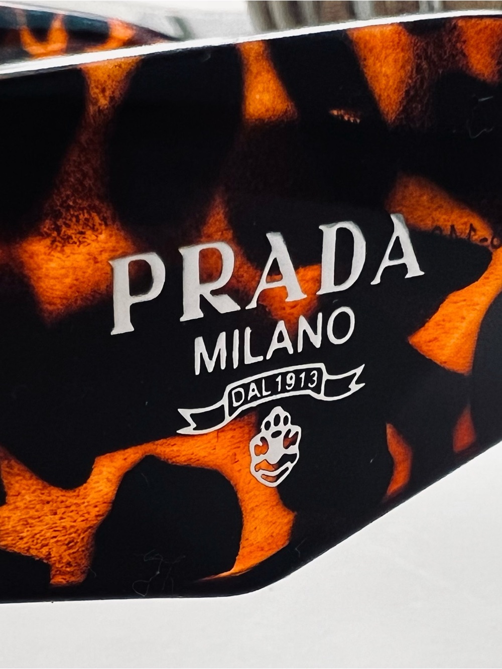 Prada Tortoiseshell Butterfly Sunglasses with Brown Lenses - Picture 2 of 4